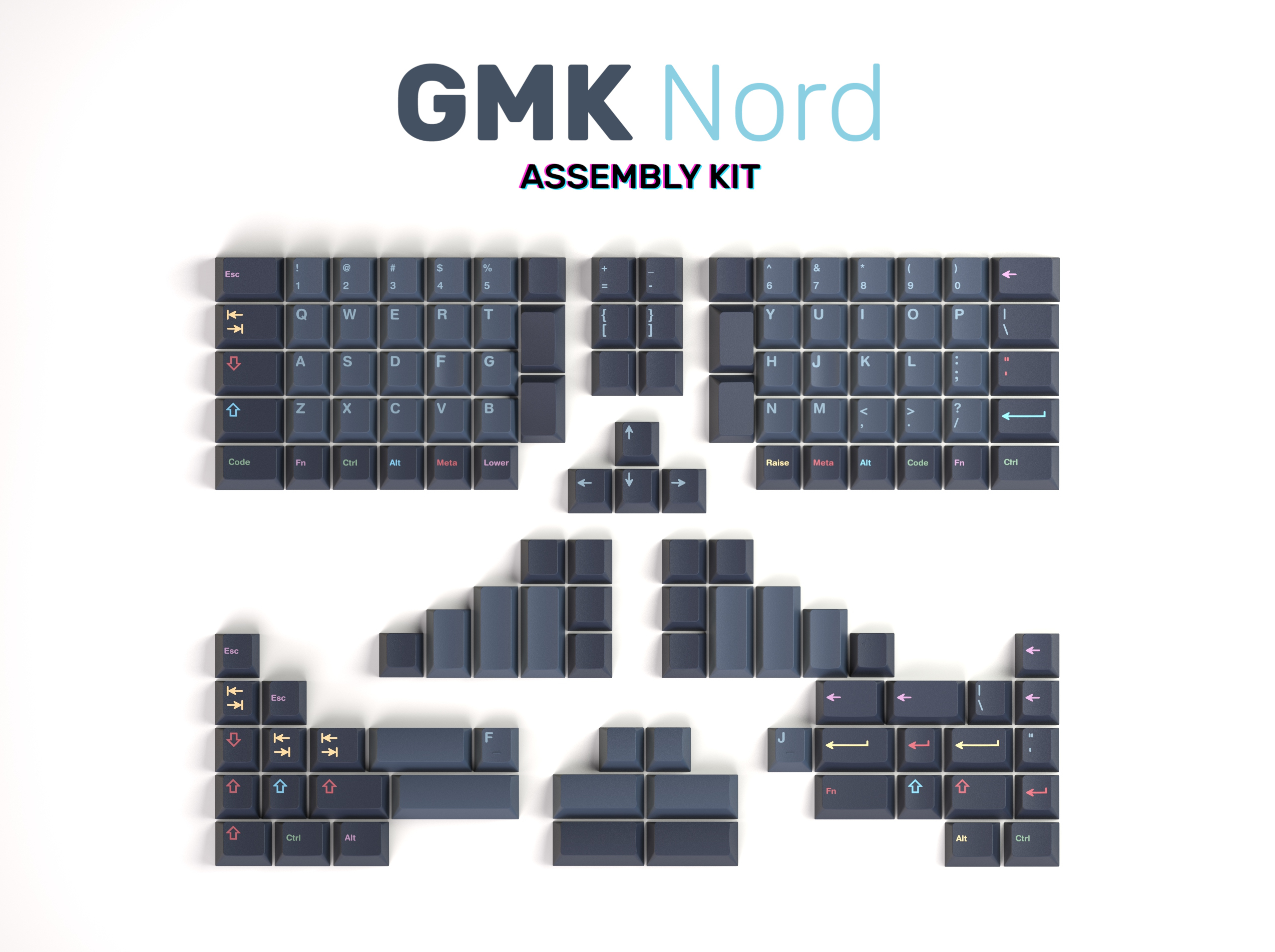 【新品未開封】GMK Nord キーキャップ アセンブリーキット 新品未開封】GMK Nord キーキャップ アセンブリーキット GMK CYL