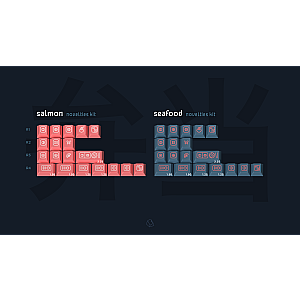 [GMK Sale] GMK Bento R2 (Salmon Novelty Kit)