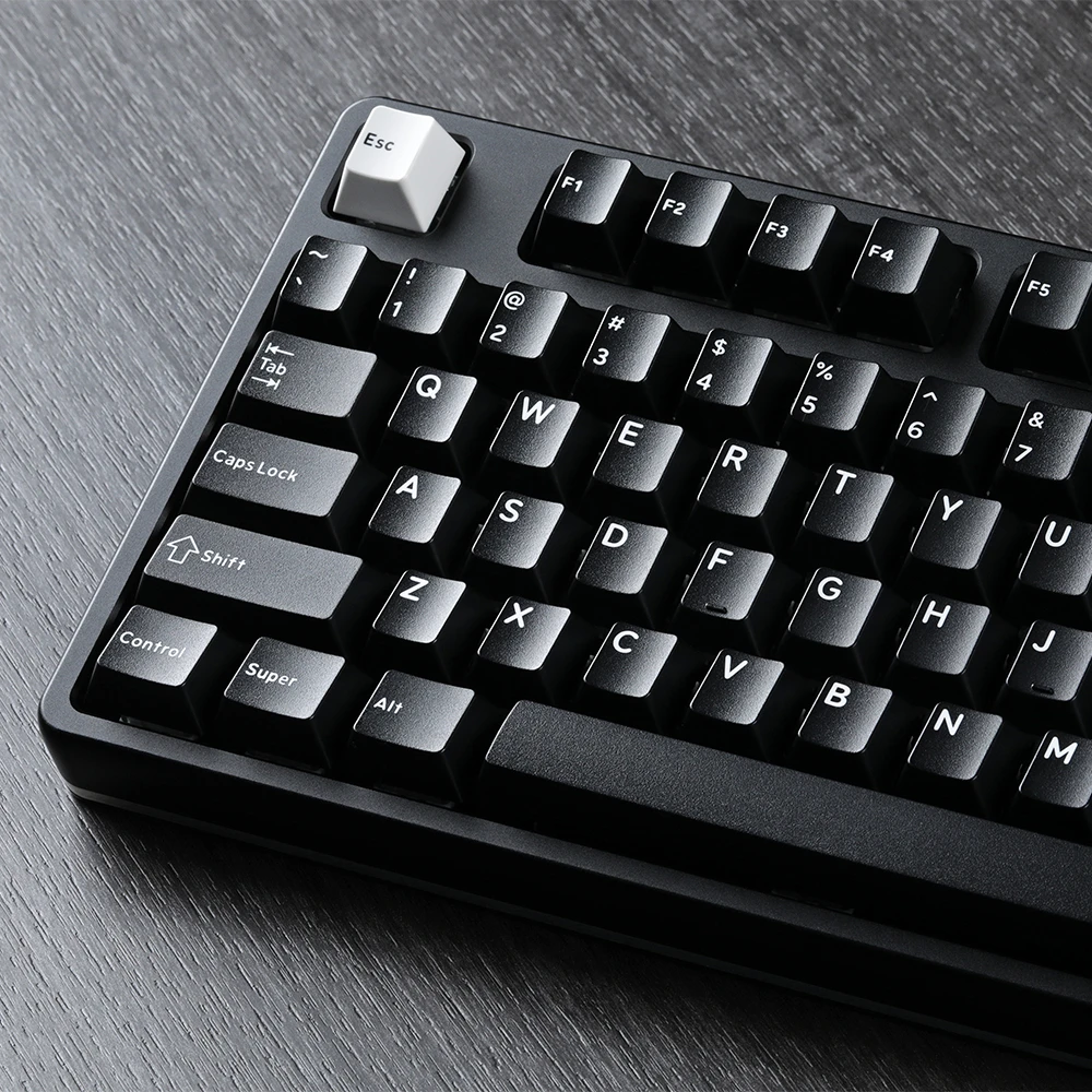 DCX White on Black | CandyKeys
