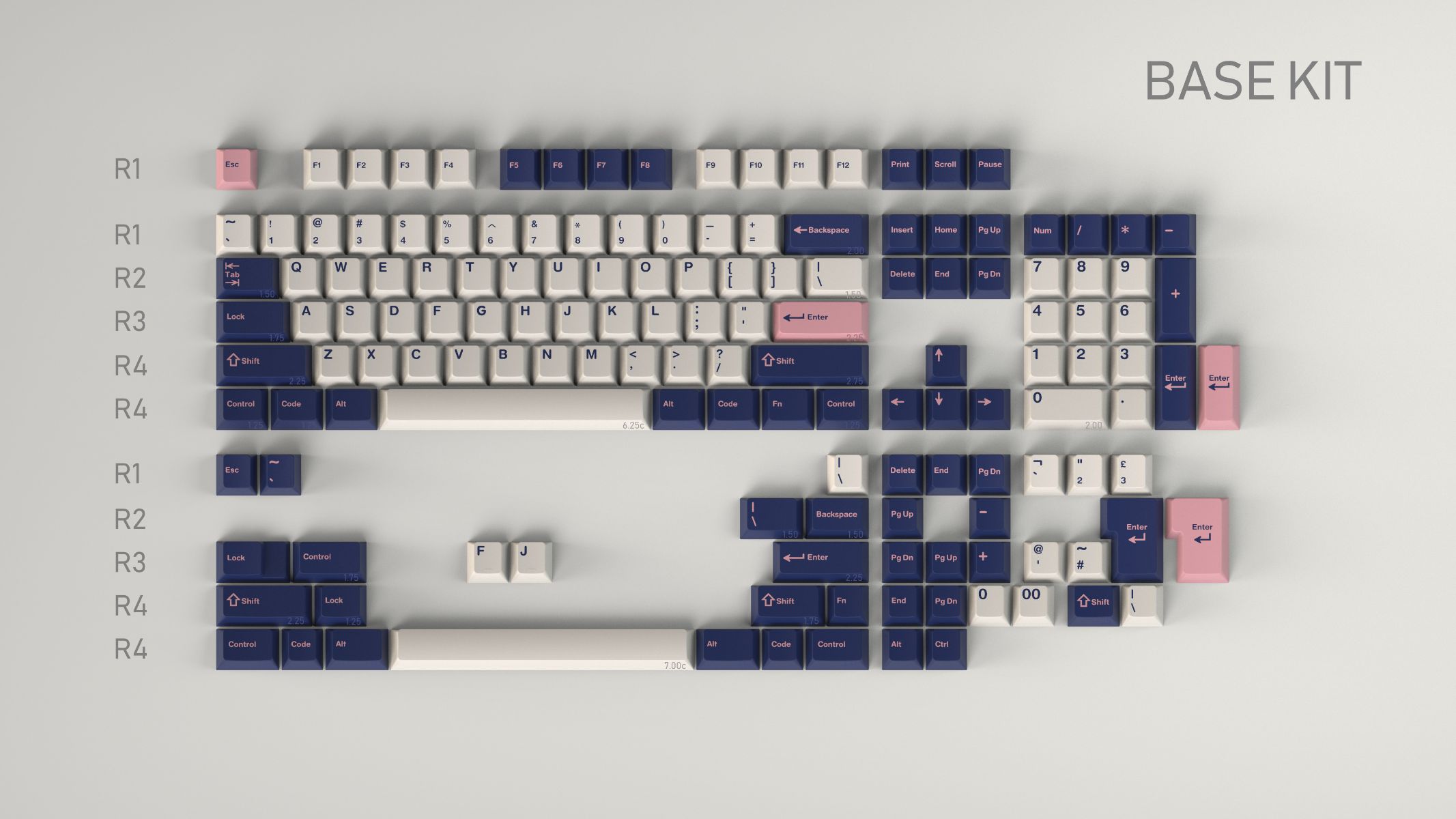 キーボード gmk posh basekit GMK Posh (Base Kit) | CandyKeys