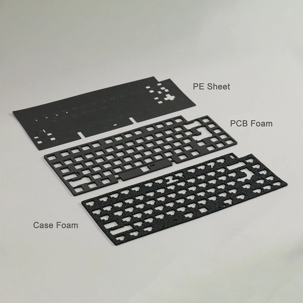 Dino Run - E-White - Tri-mode ISO Hotswap PCB - POM Plate | CandyKeys