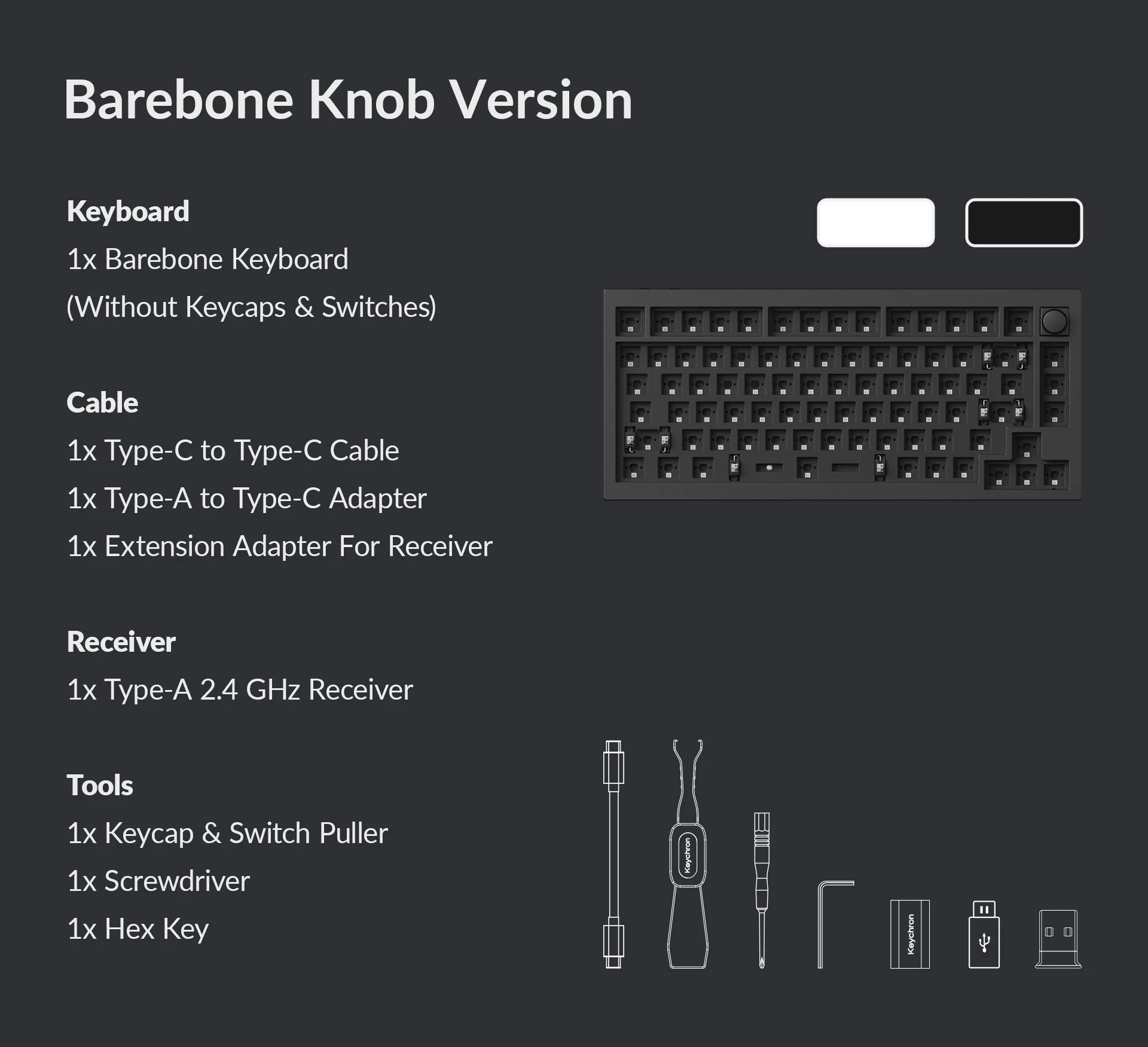 Keychron Q1 HE Barebone (ISO) | CandyKeys