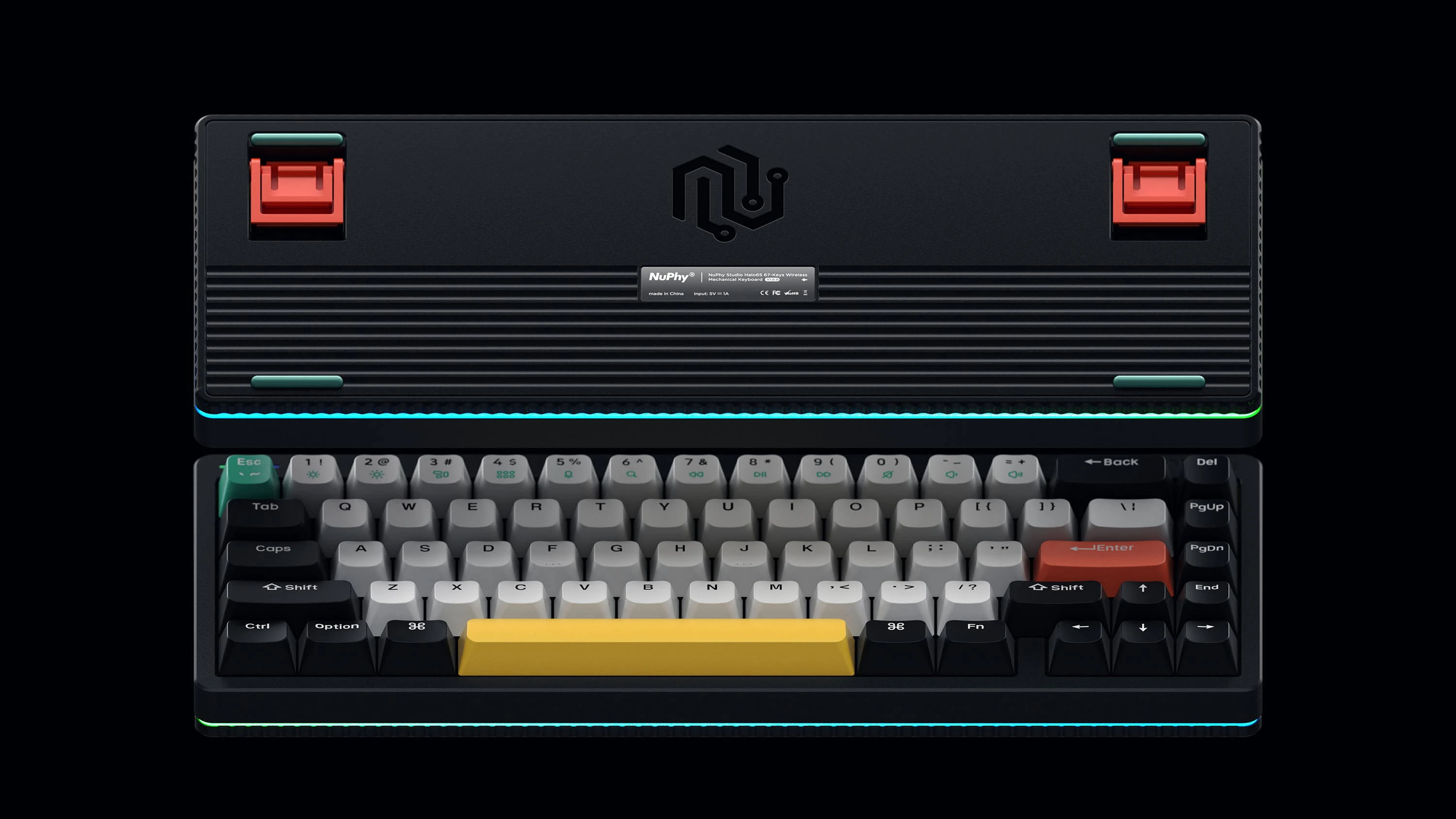 NuPhy Halo65　Baby Kangaroo ⌨️ Nuphy Halo65 - Gateron baby kangaroo typing sounds
