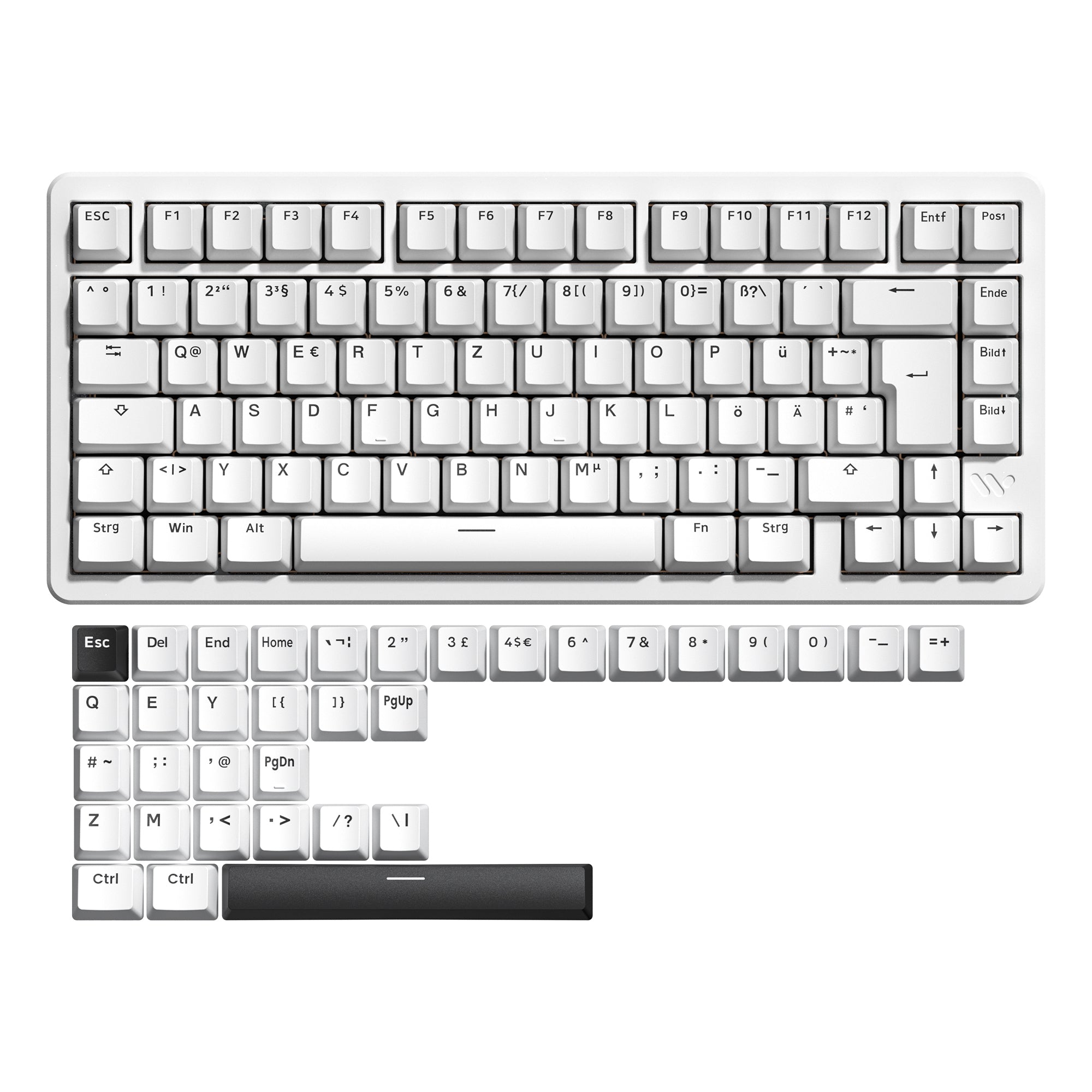 Womier SK75 (ISO-DE) White
