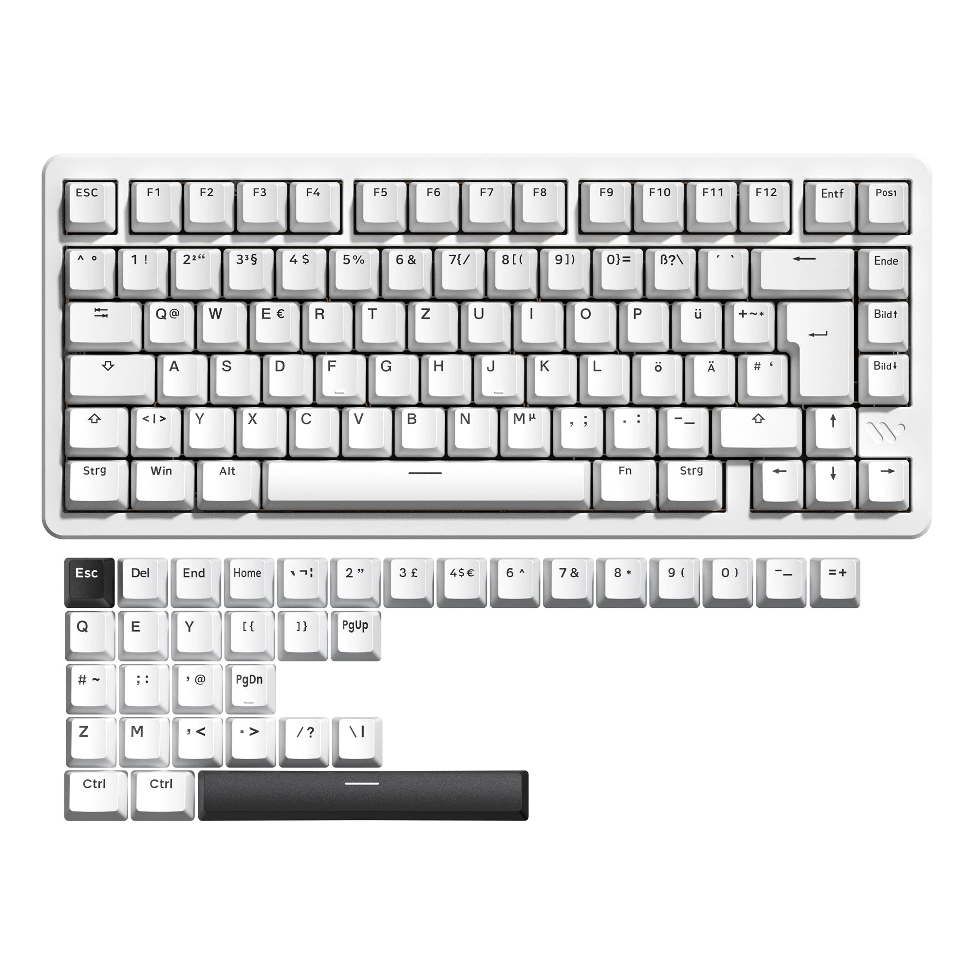 Womier SK75 (ISO-DE) White