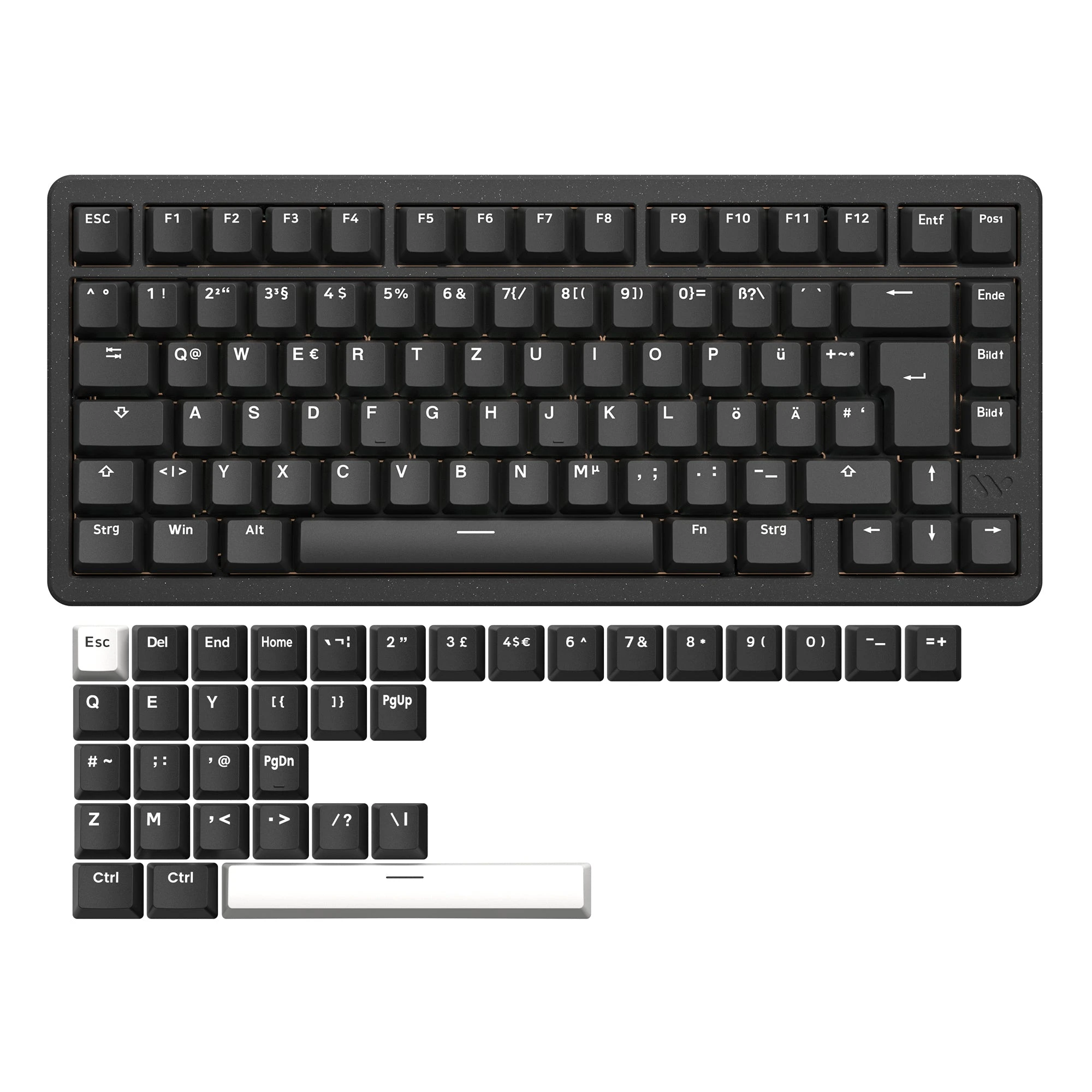 Womier SK75 (ISO-DE) Black