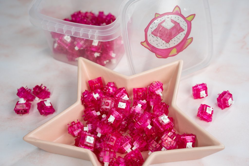 【キースイッチ】DRAGON FRUIT SWITCHES【100個】 キースイッチ】DRAGON FRUIT SWITCHES【100個】