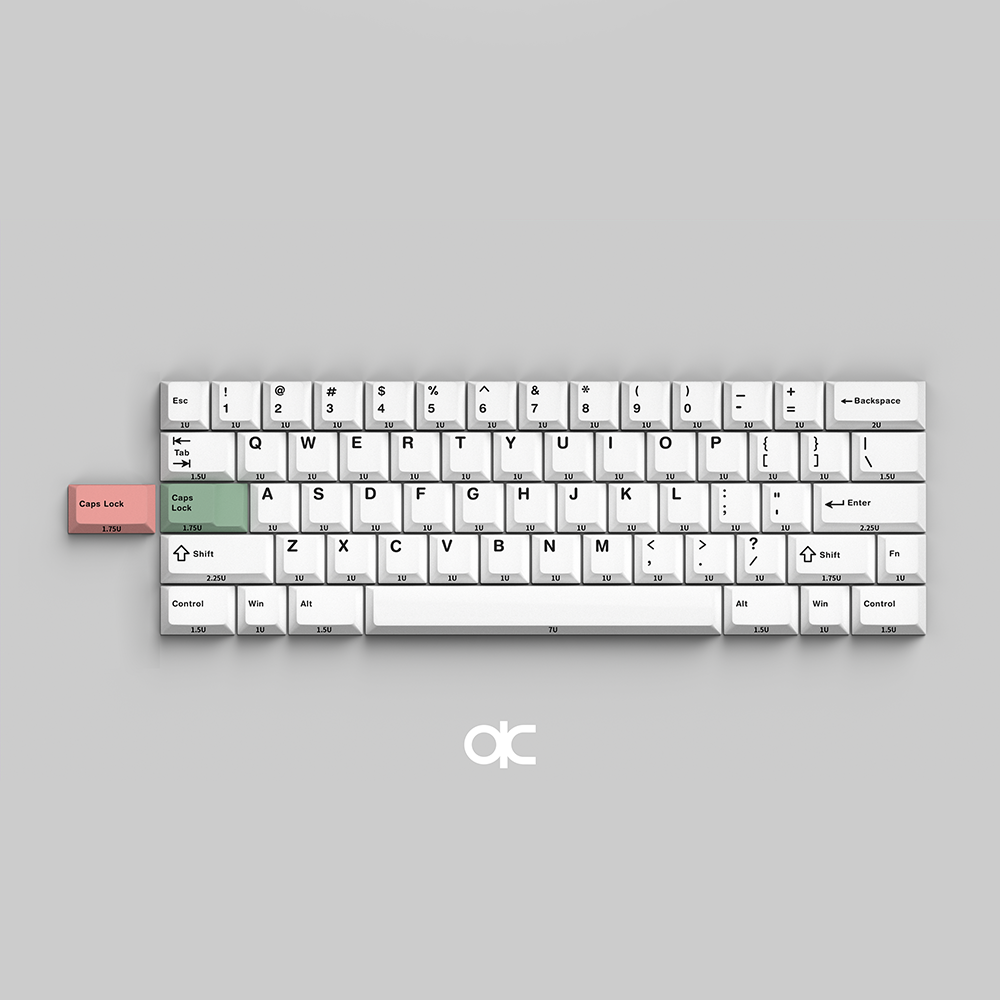 Qwertykeys QK60 Clear&IceWhite ベアボーンキット Qwertykeys QK60 Clear&IceWhite ベアボーンキット - メルカリ